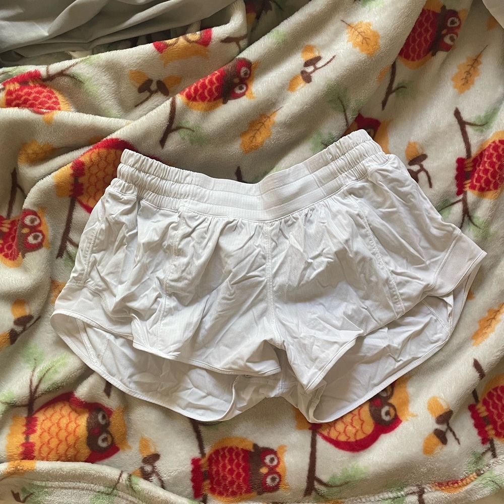 Lululemon white shorts. Size 8